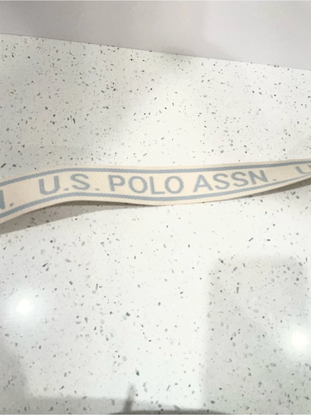 U.S. Polo Assn. Powder Blue Crossbody Messenger Bag NWT